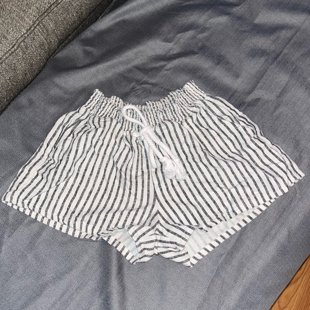 wishful park striped shorts